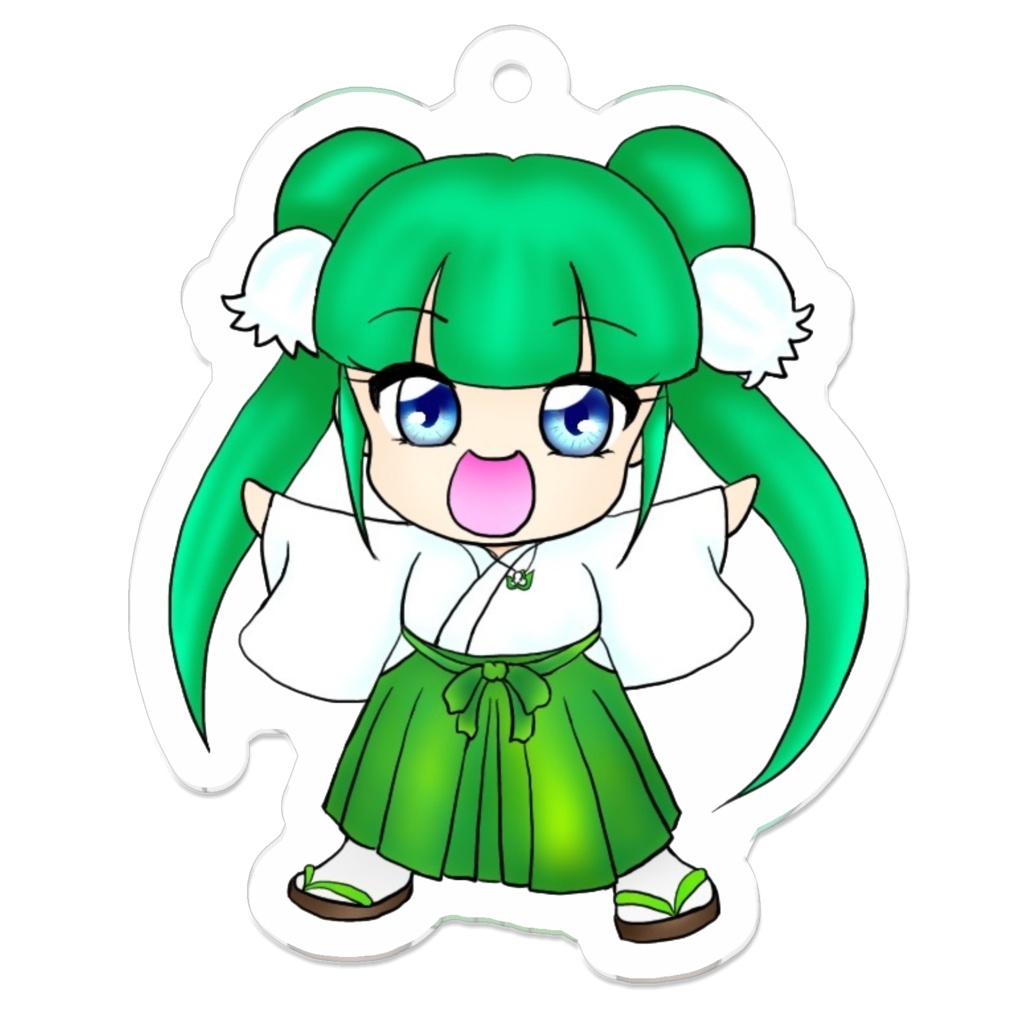 SD鈴乃アクリルキーホルダー