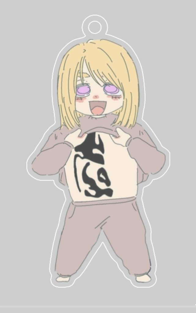 ちび・べびりんアクキー（はちゃめちゃちび）