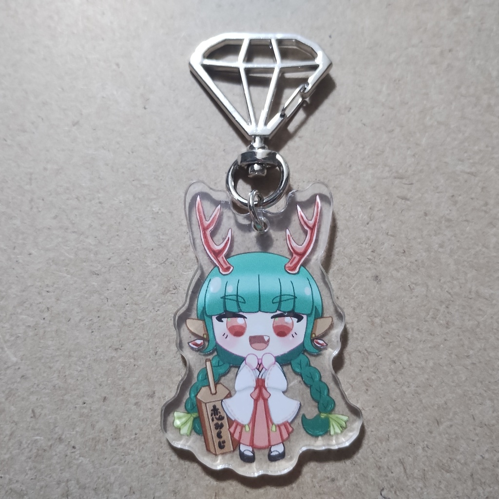 Gemcornアクリルキーホルダー