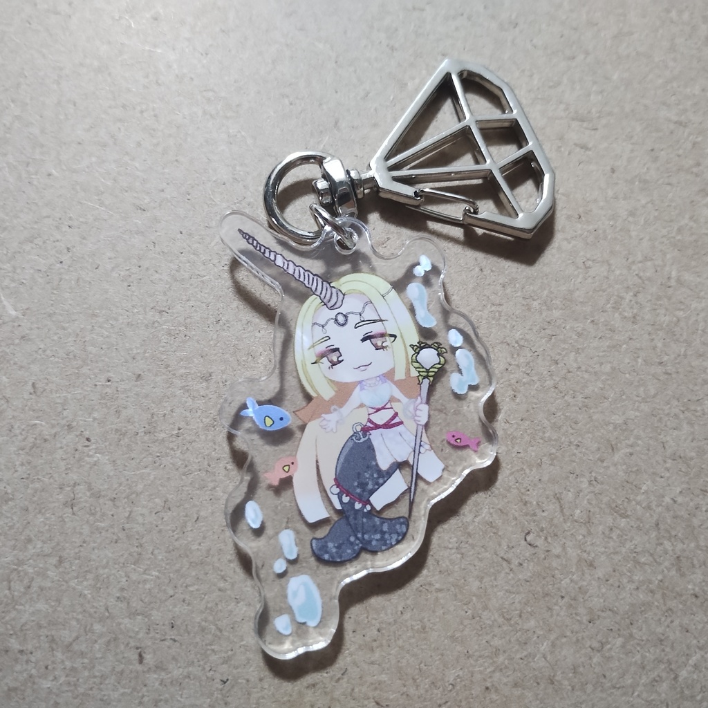 Gemcornアクリルキーホルダー