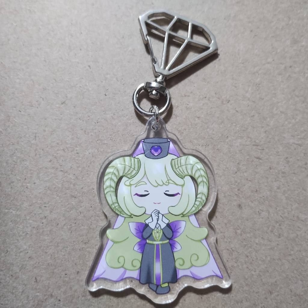 Gemcornアクリルキーホルダー