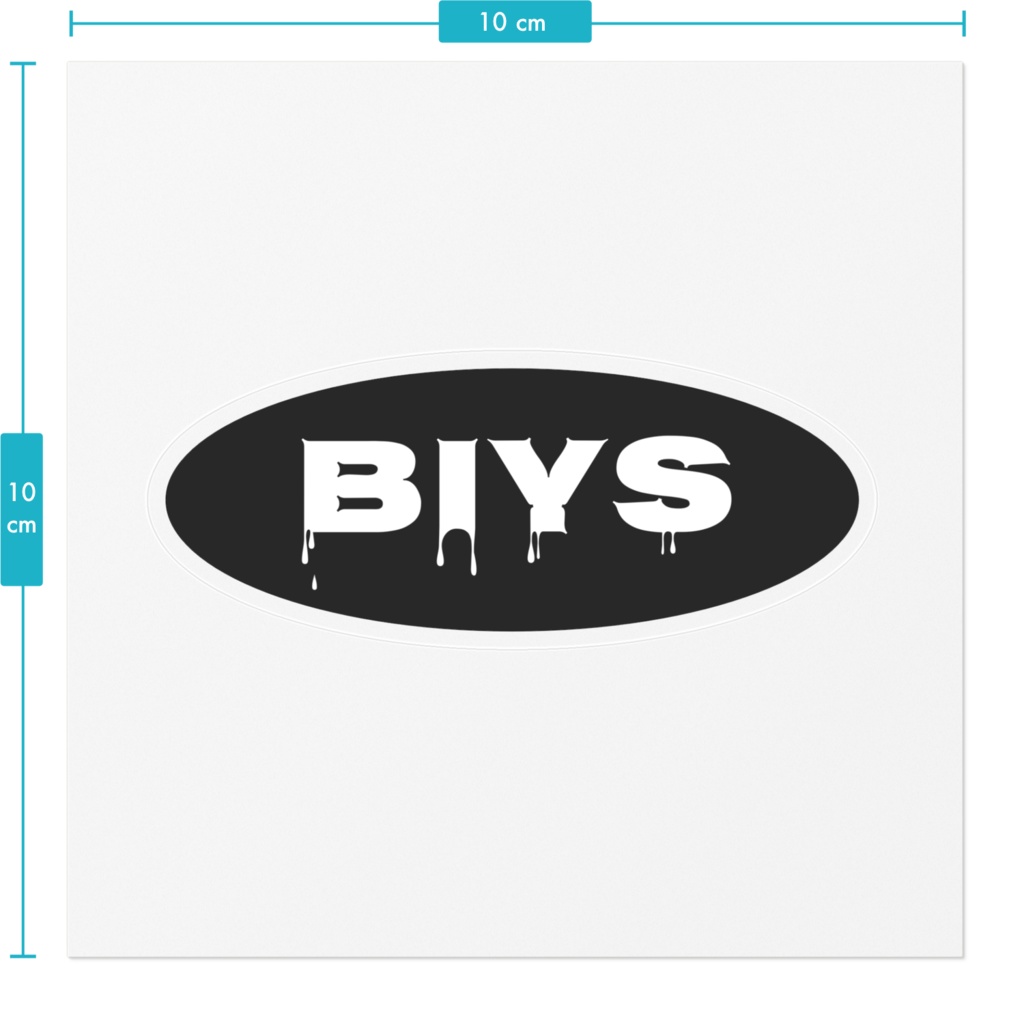 BIYS ステッカー