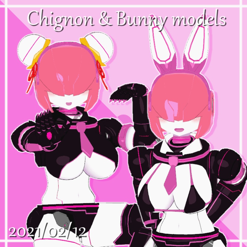 【VRC想定/Avatar3.0】ロボ娘『CeLaVi』