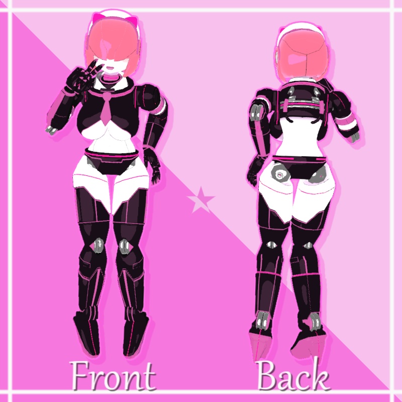 【VRC想定/Avatar3.0】ロボ娘『CeLaVi』