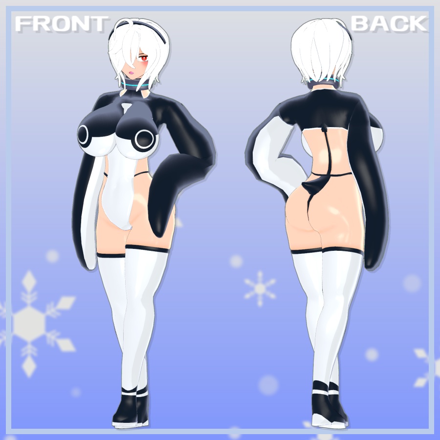 【VRC/Quest/VRM】『ヒメモモ』