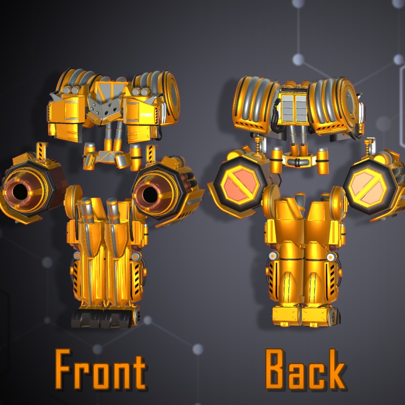 【VRC想定衣装】『C.パイロアーマー』