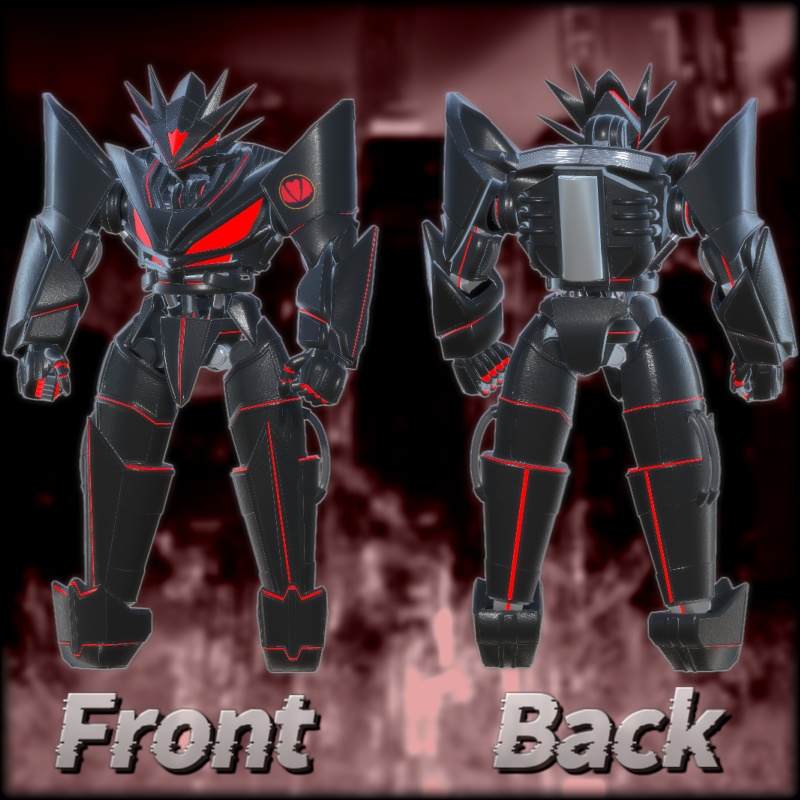 【VRC/Quest/VRM】量産型Vain