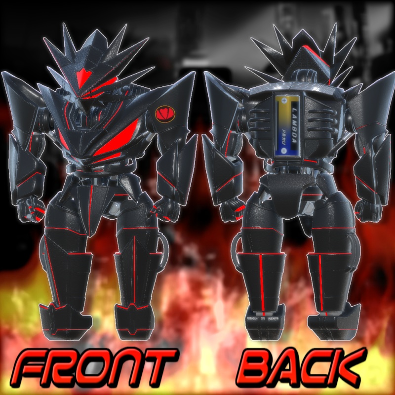 【VRC/VRM】SD量産型Vain