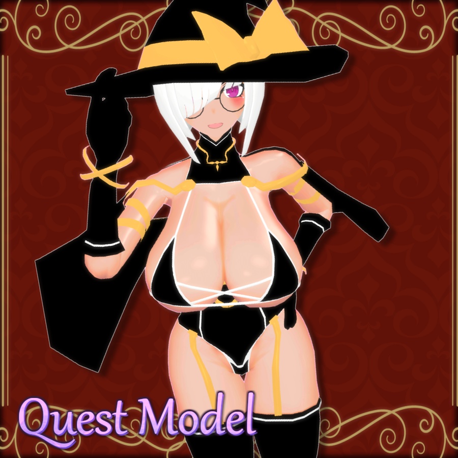 【VRC/Quest/VRM】『マジモモ』