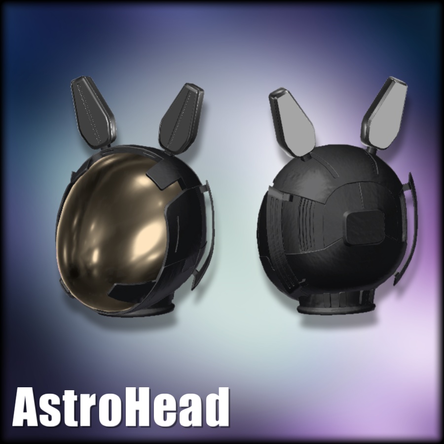 【無料アイテム】SFヘッド&ヘルメット