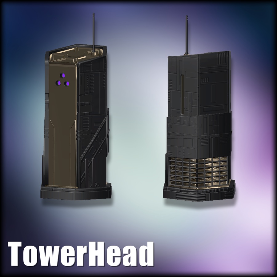 【無料アイテム】SFヘッド&ヘルメット