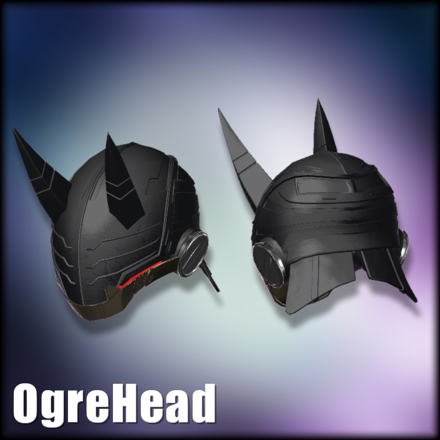 【無料アイテム】SFヘッド&ヘルメット