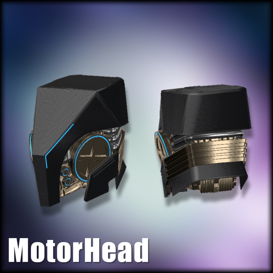 【無料アイテム】SFヘッド&ヘルメット