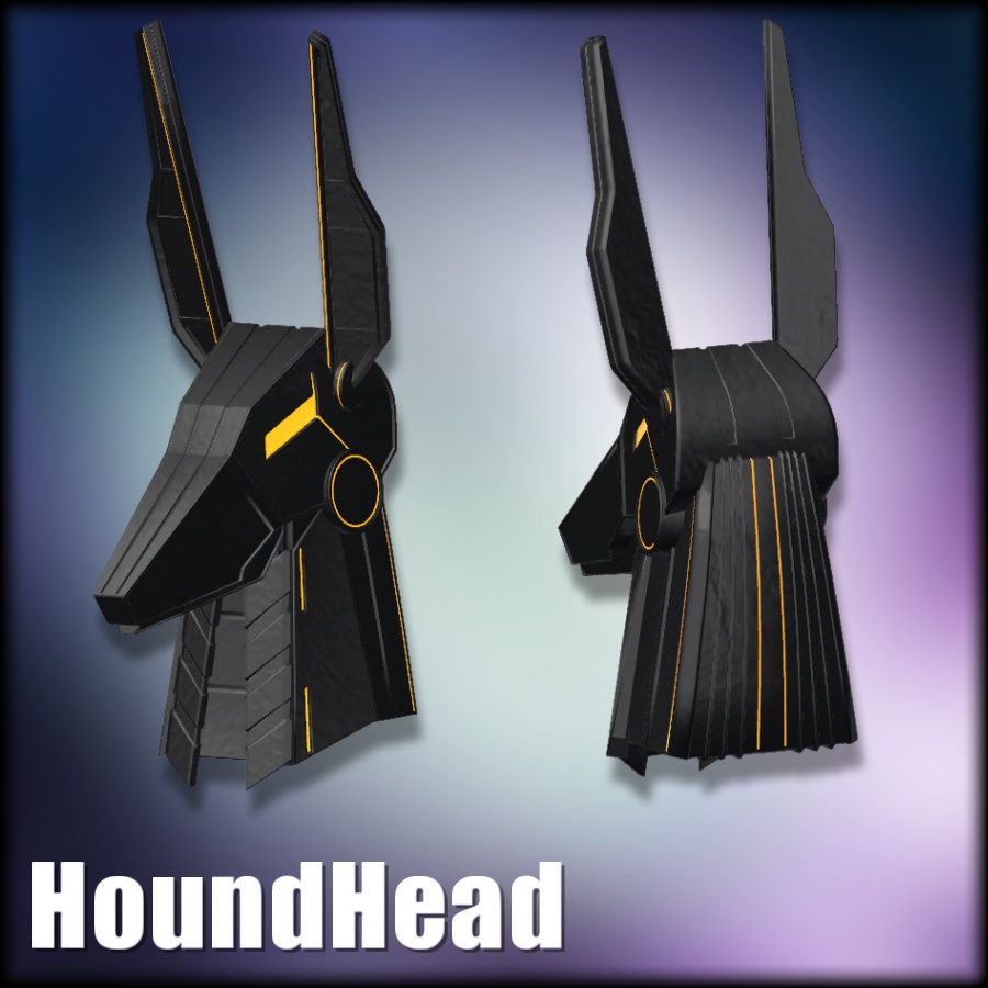 【無料アイテム】SFヘッド&ヘルメット