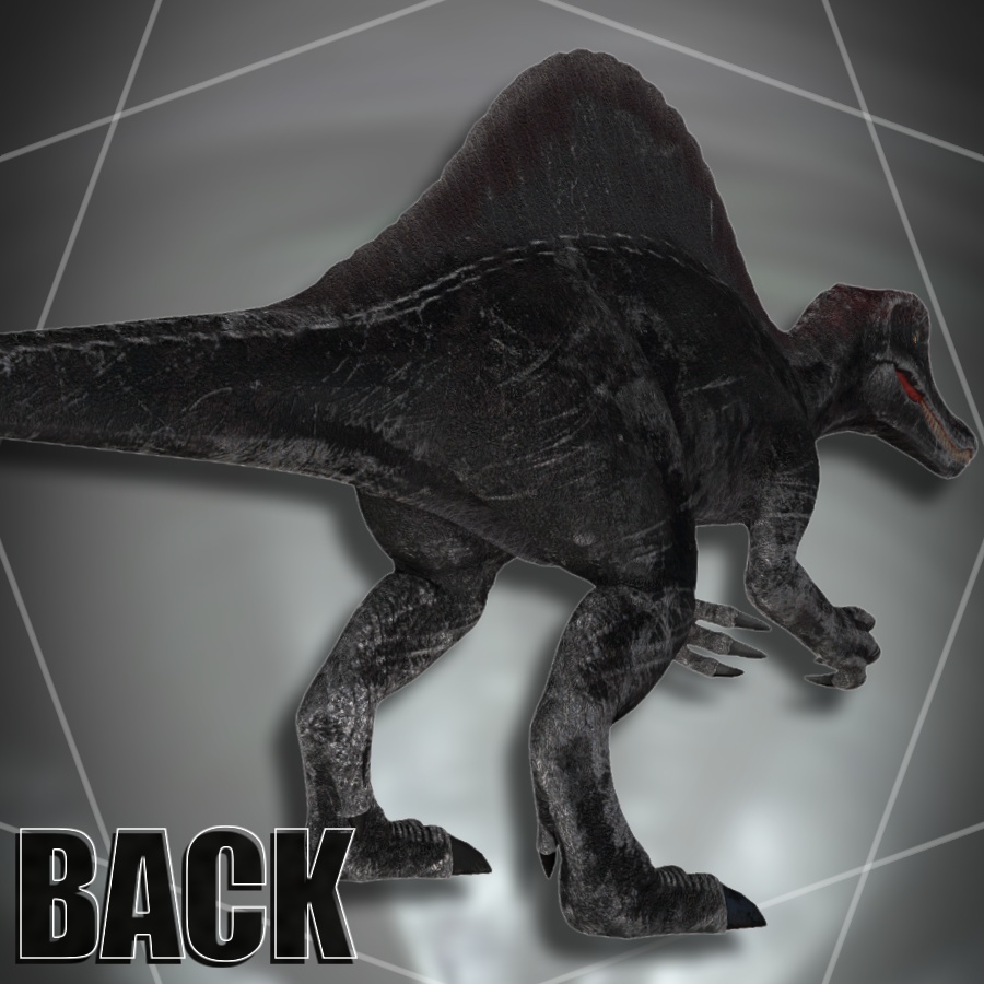 【VRC/Quest】『スピノサウルス』【Spinosaurus】