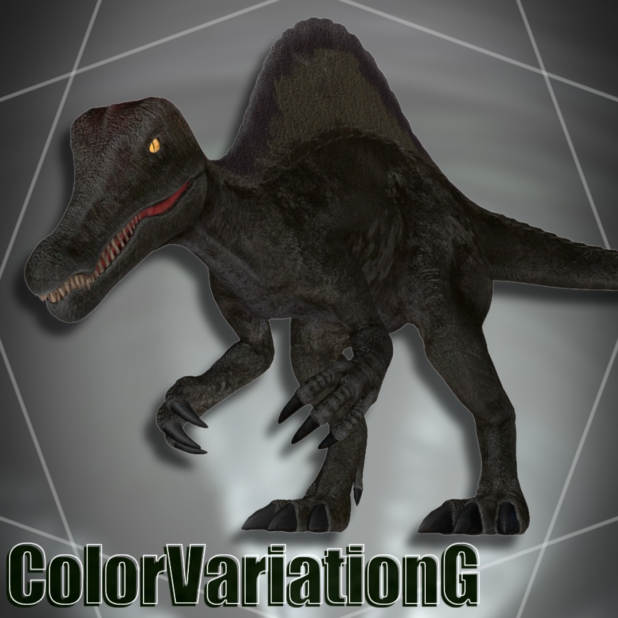 【VRC/Quest】『スピノサウルス』【Spinosaurus】