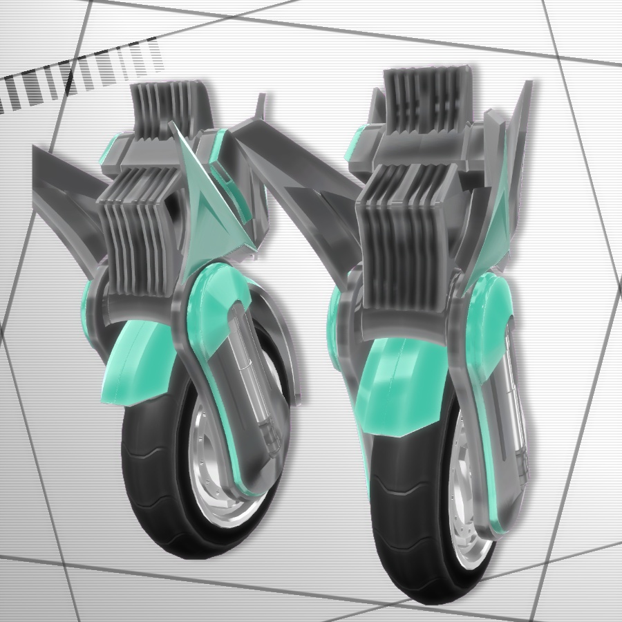 🎉発売記念セール中🎉【MA設定済み】FootWheel【VRChat向けアバターギミック】