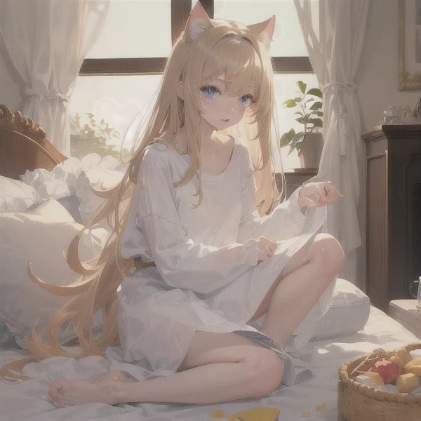 【限定1点 3Dモデル】みるくてぃ~ねこ