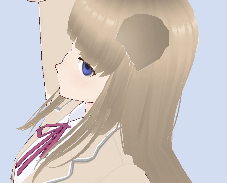 【限定1点 3Dモデル】みるくてぃ~ねこ
