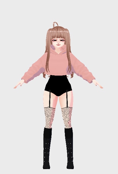 Missi (Fully Rigged Vroid) - Vexxin - 2/2