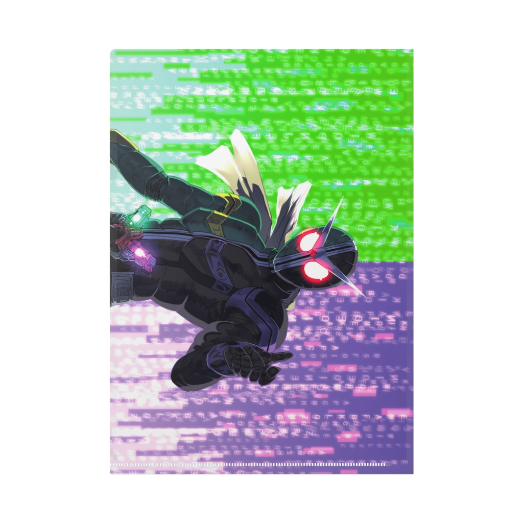 仮面ライダーW クリアファイル【両面印刷】