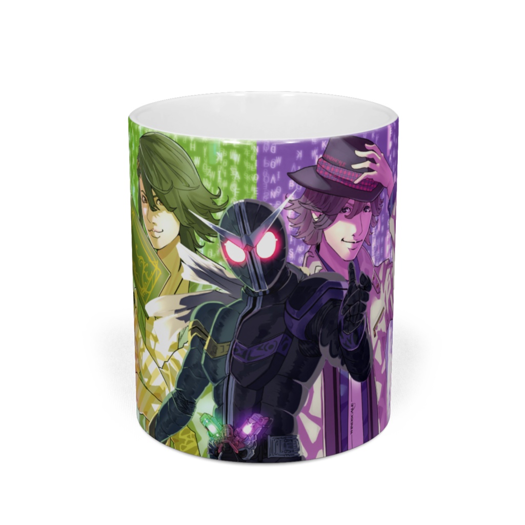 仮面ライダーW イラストマグカップ