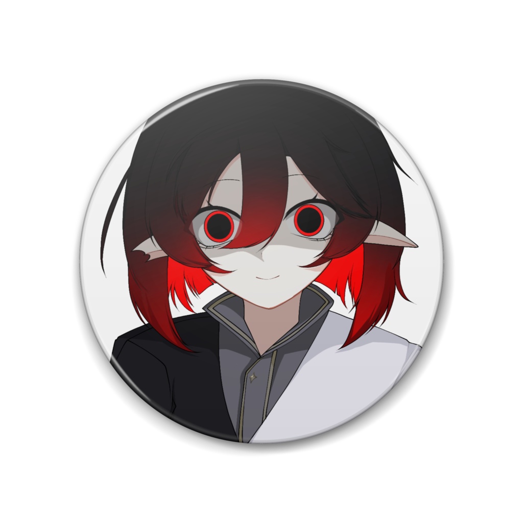 トゲさんの缶バッジ