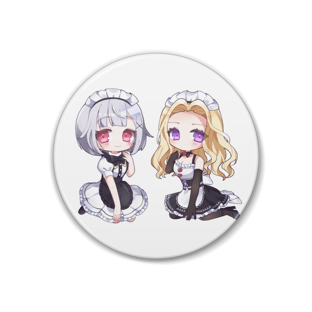 うかリンコラボ缶バッジ
