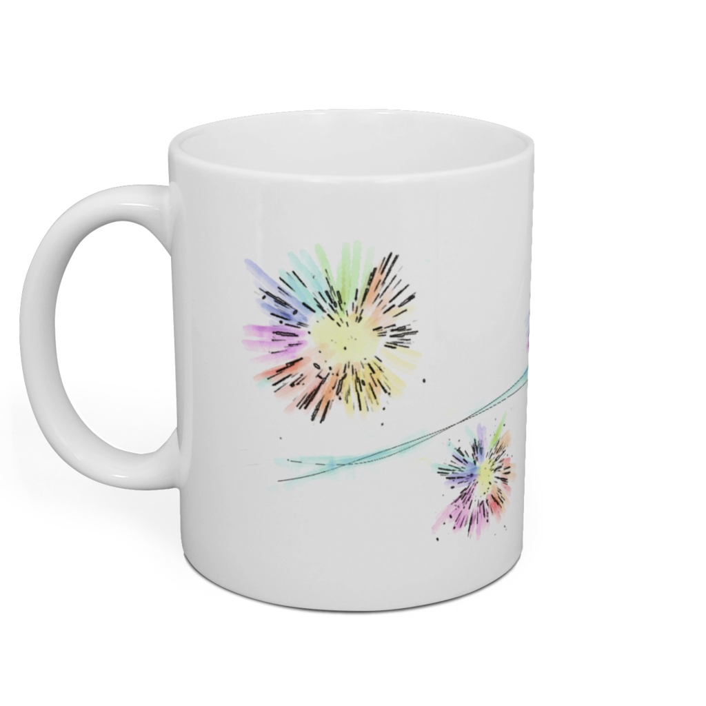 マグカップ ライラックニシブッポウソウ