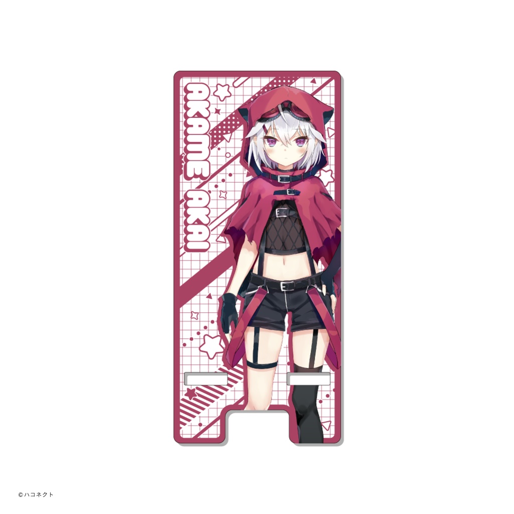 赤衣アカメ アクリルスマホスタンド