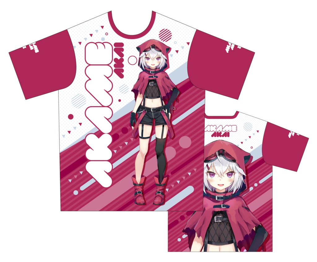 フルグラフィックTシャツ（２～３期生） - ハコネクト BOOTHショップ - BOOTH