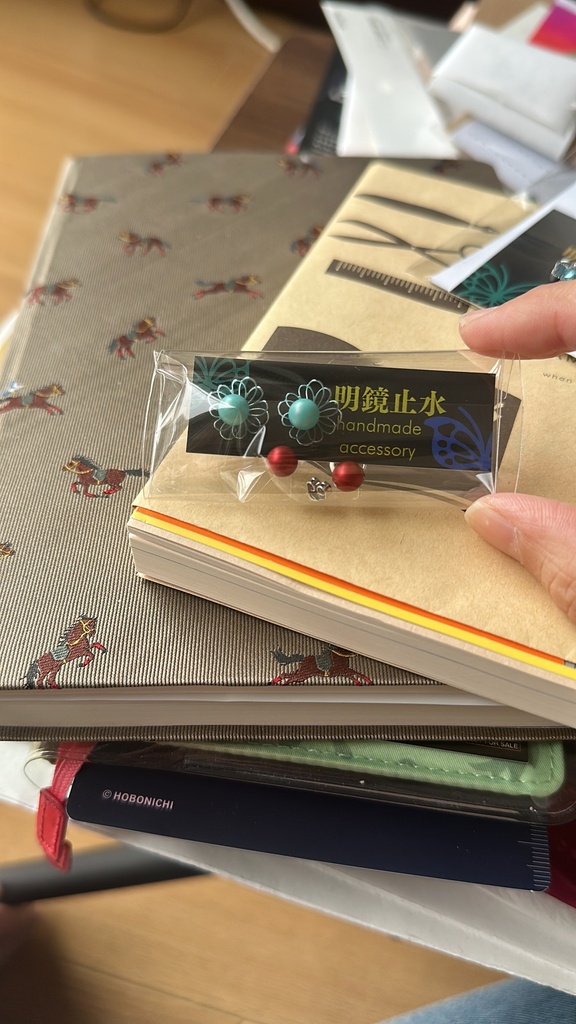 many ways pierced earrings(たつみ様専売)