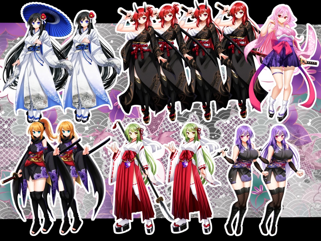 立ち絵素材 まとめセット