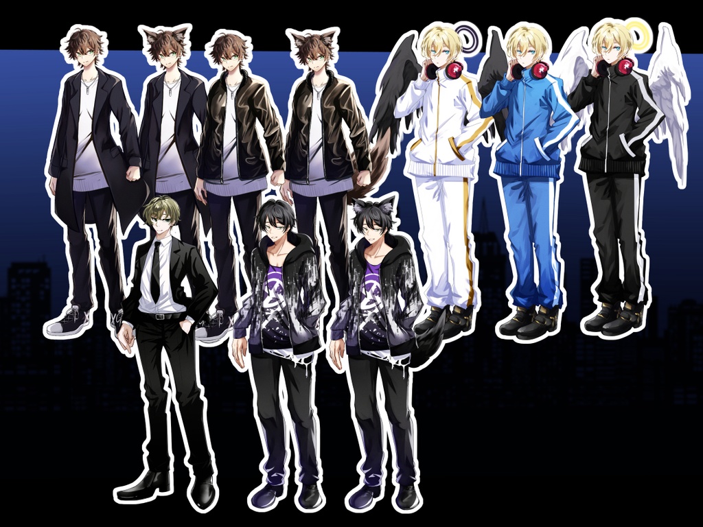 立ち絵素材 まとめセット