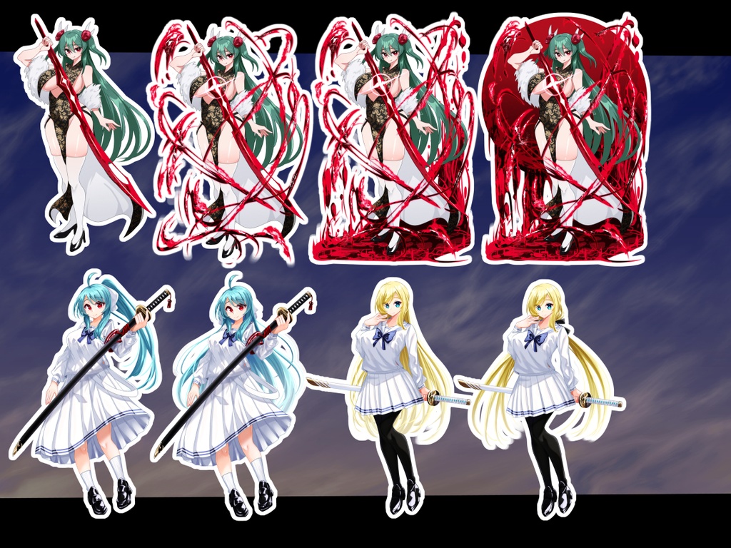 立ち絵素材 まとめセット