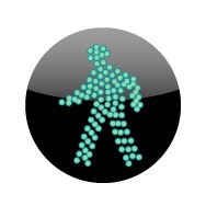 【缶バッジ】　「go」