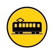 【缶バッジ】　「train」