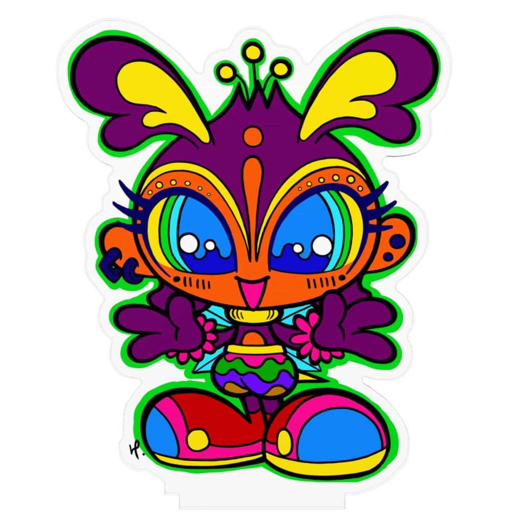 キャラクター偶像・はっぴ~