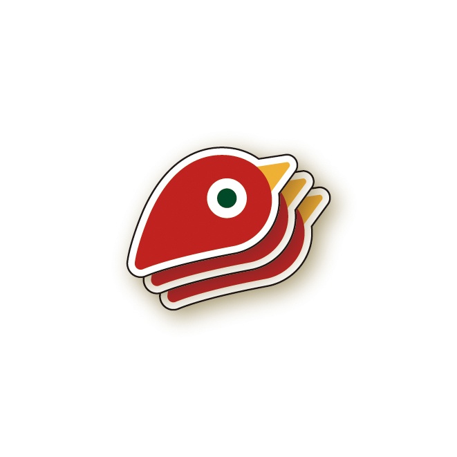 【通販限定】CUTE OBAKE sticker　Tsun　3枚セット