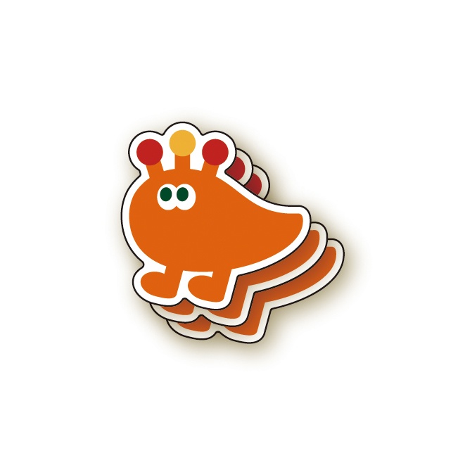 【通販限定】CUTE OBAKE sticker　Teku　3枚セット