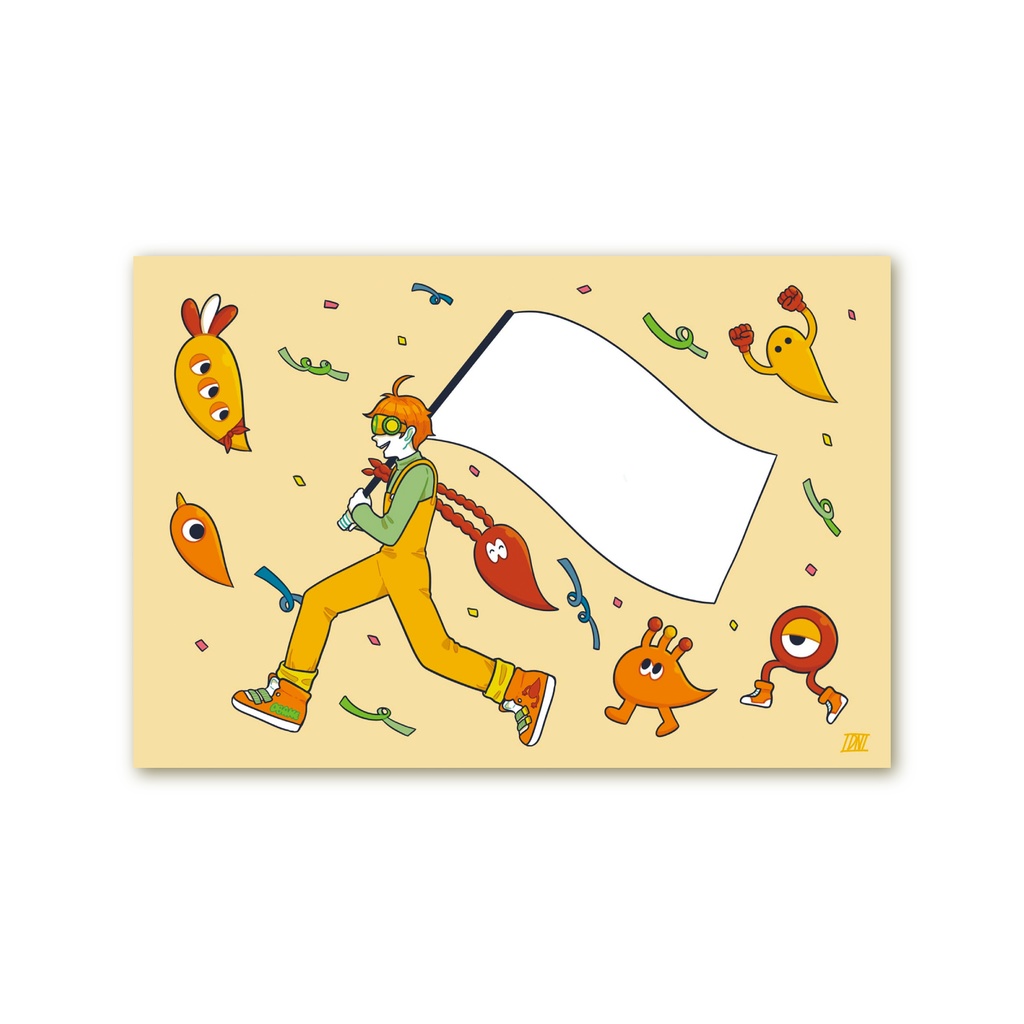 ポストカード「パタパタ」