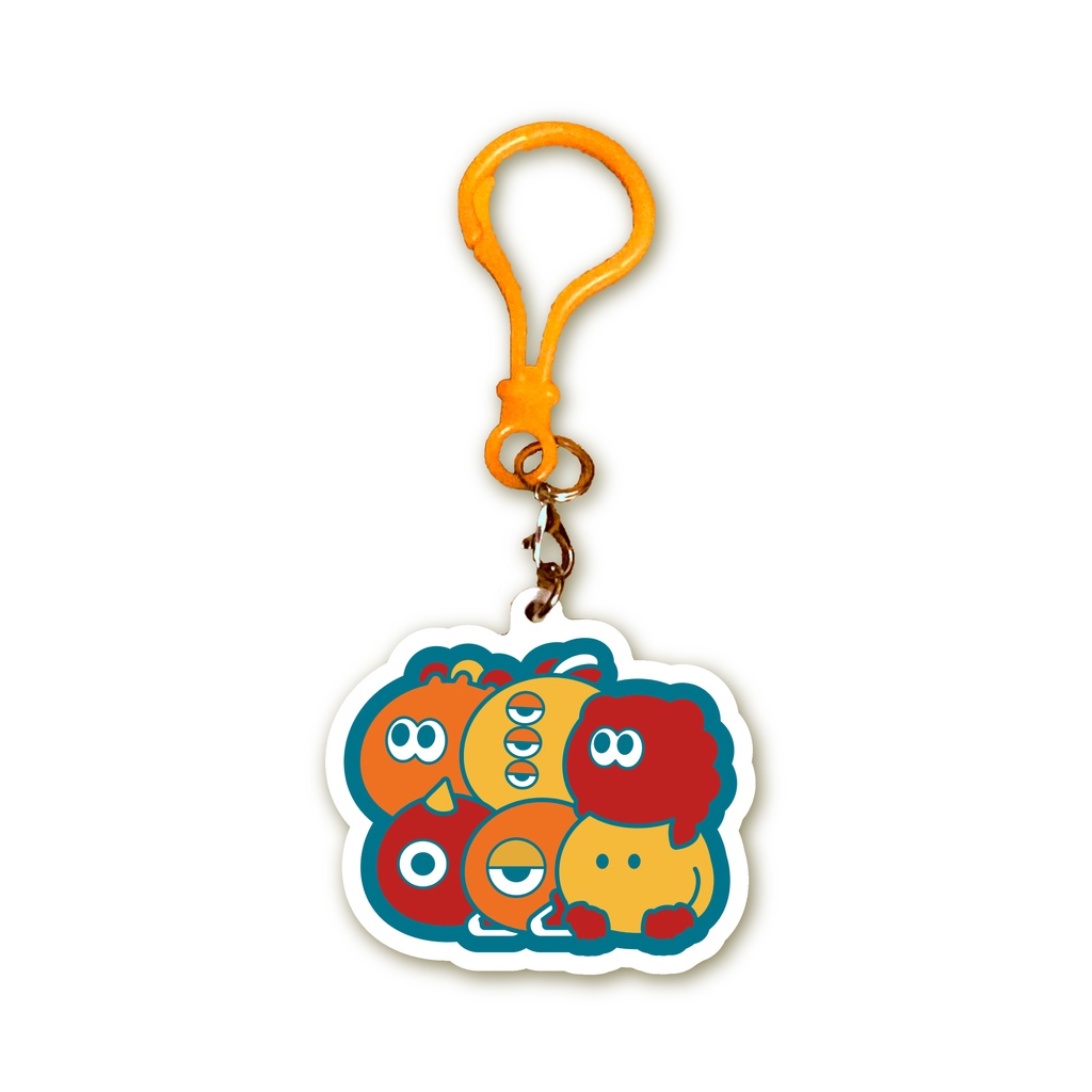 CUTE OBAKE アクリルキーホルダー