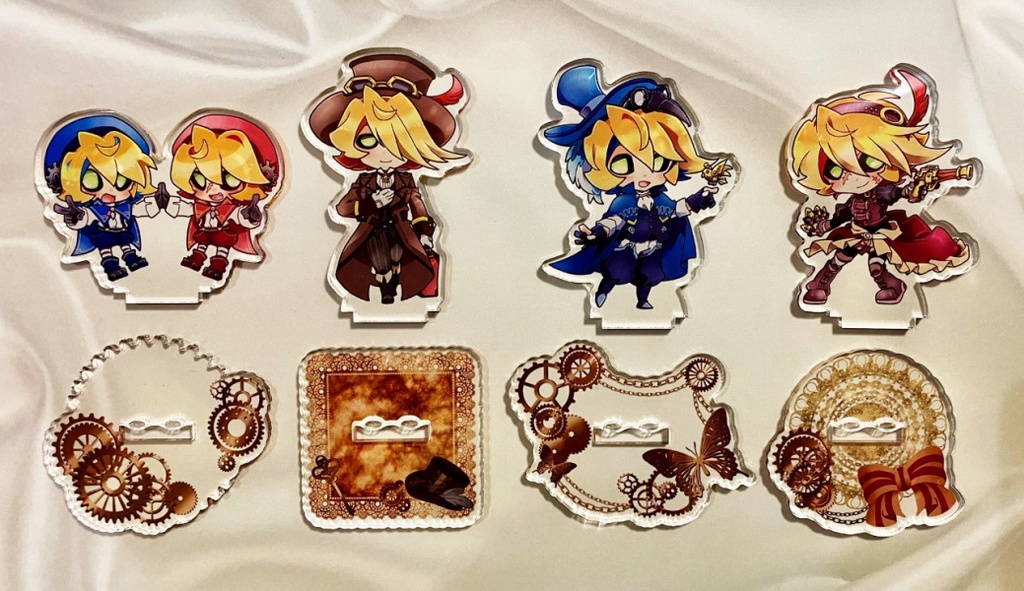 アクリルスタンド(スチームパンク銃士)