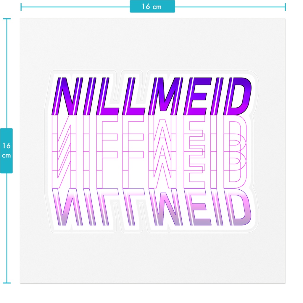 ニルメイドステッカー