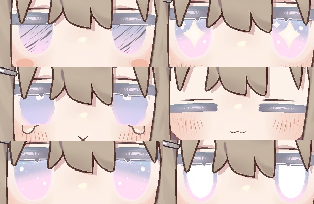 【キプフェル/Kipfel対応】ゆめみるねこちゃんEYE Texture