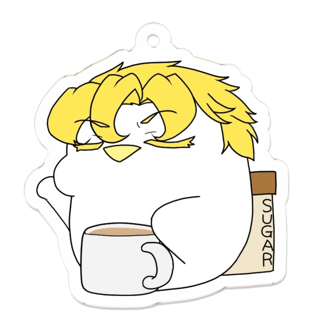 かみはらちゅんカフェアクキー