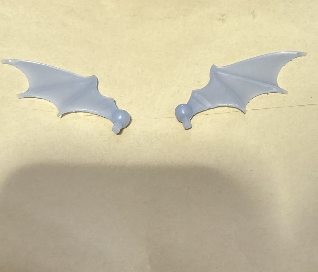 自作モデル 3dプリンター製 小悪魔の翼