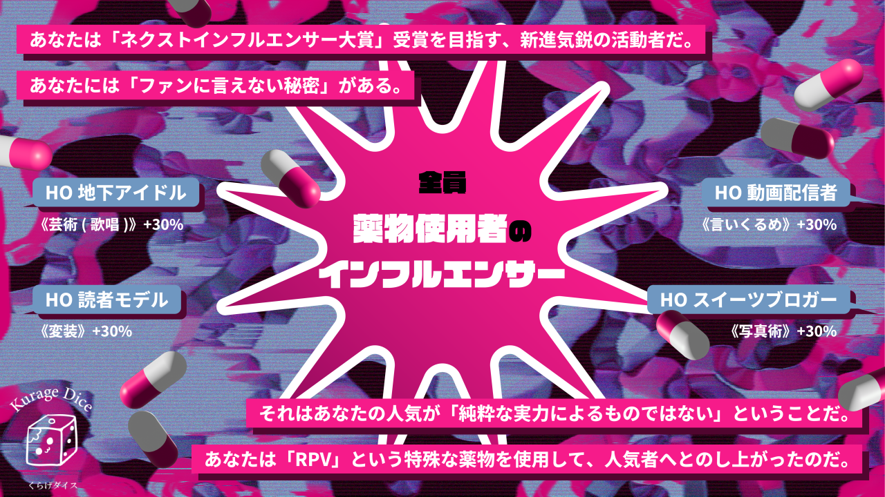 【人数自由(4PL推奨) | CoCシナリオ】化かす化かすが化かされる SPLL:E198022 - くらげダイス - BOOTH