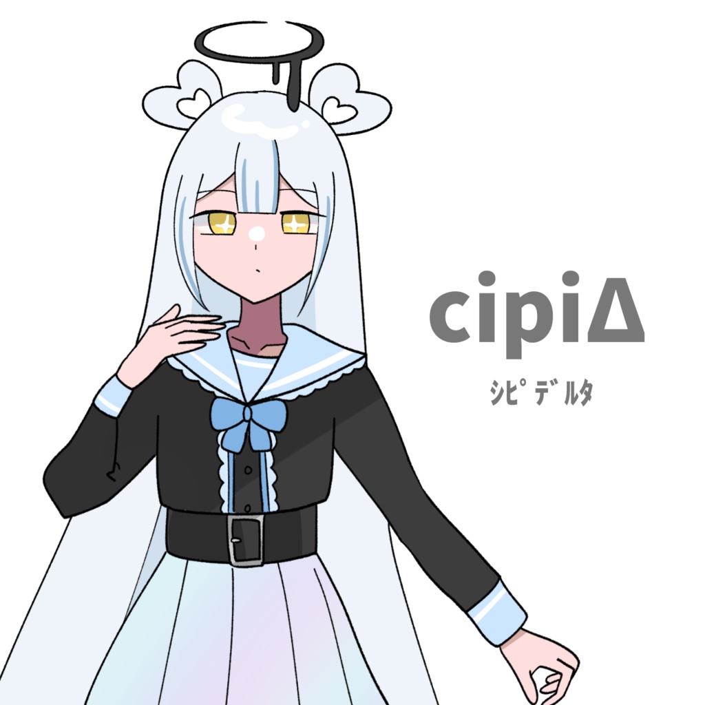 【自作UTAU音源】cipiΔ -シピデルタ-【単独音】