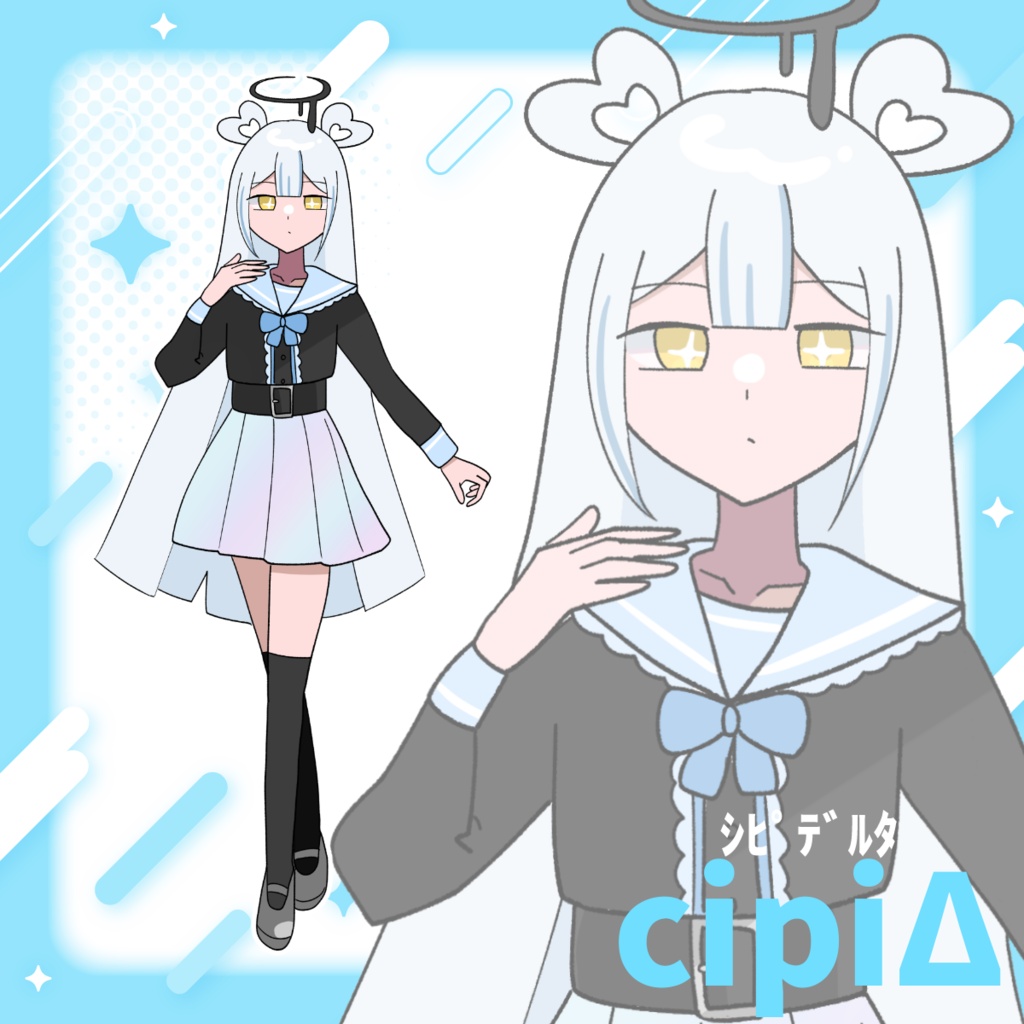 【自作UTAU音源】cipiΔ -ｼﾋﾟﾃﾞﾙﾀ-【単独音】